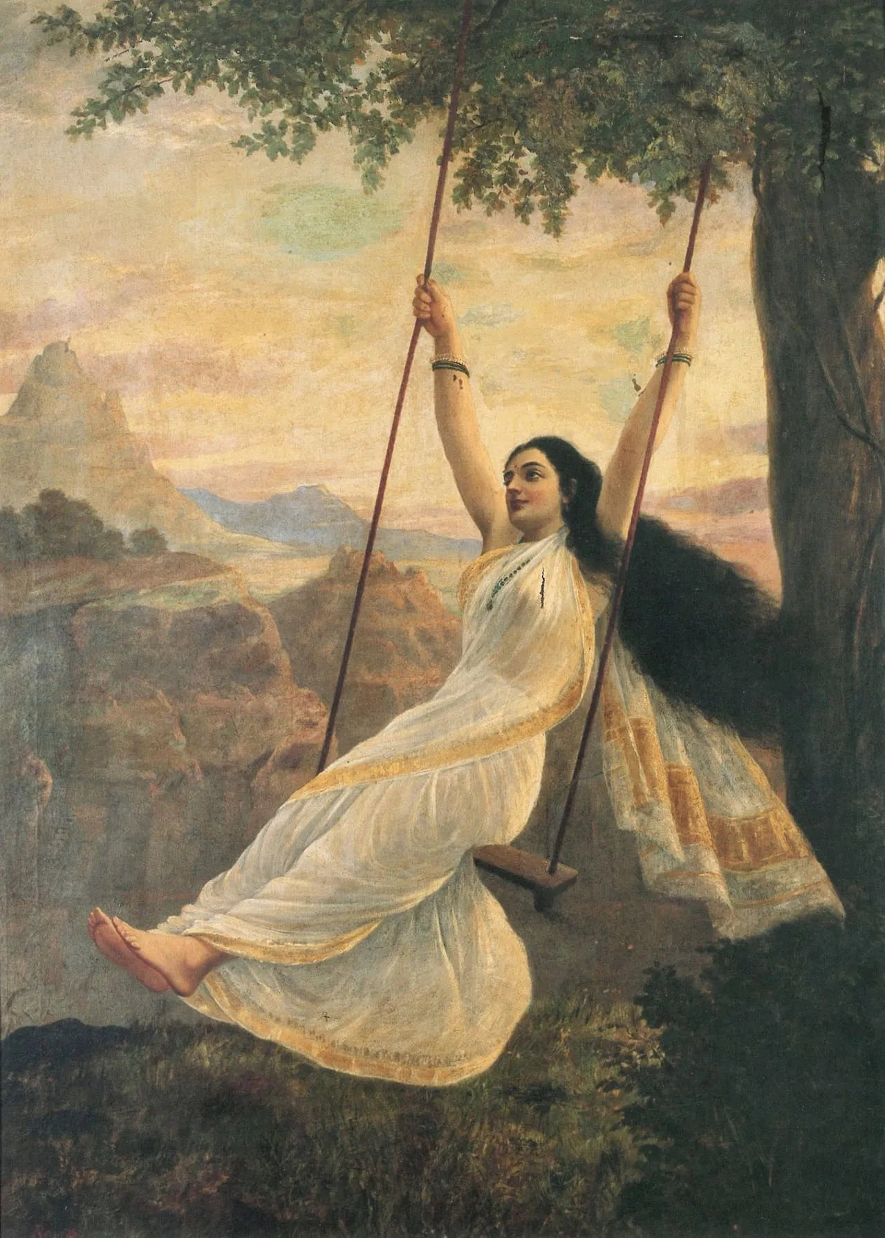 File:Mohini on a swing.jpg - Wikimedia Commons