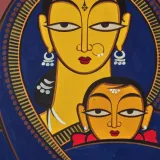 Mother and Child (Jamini Roy, West Bengal, India)