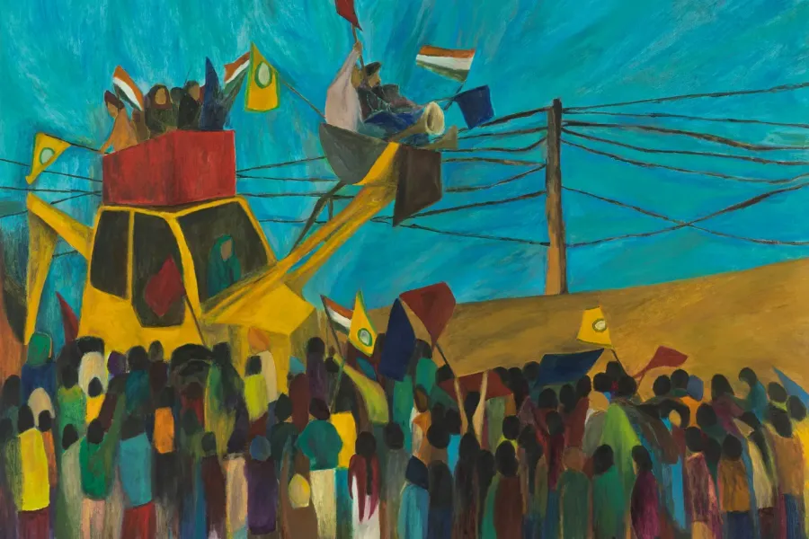 Republic Day, Tikri Border (Aban Raza)